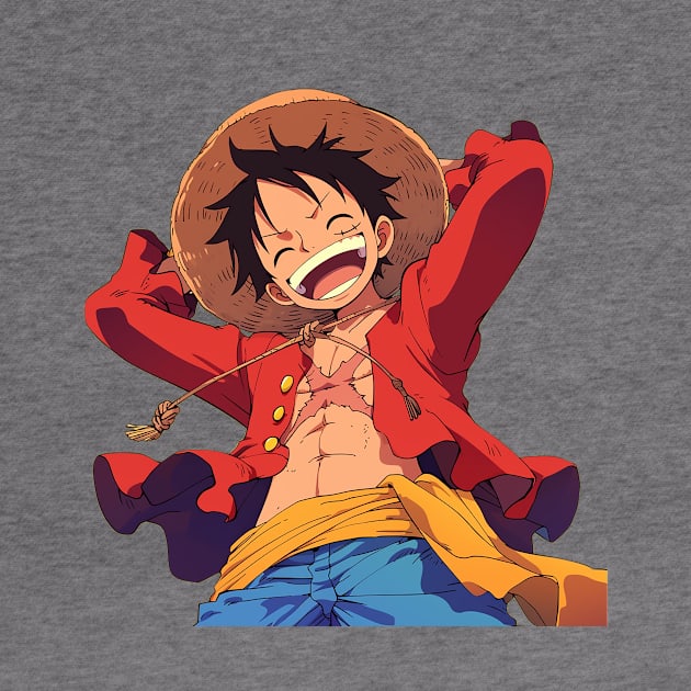 luffy by sample the dragon